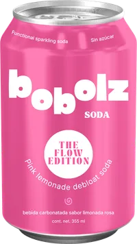 Lata bobolz Flow — pink lemonade